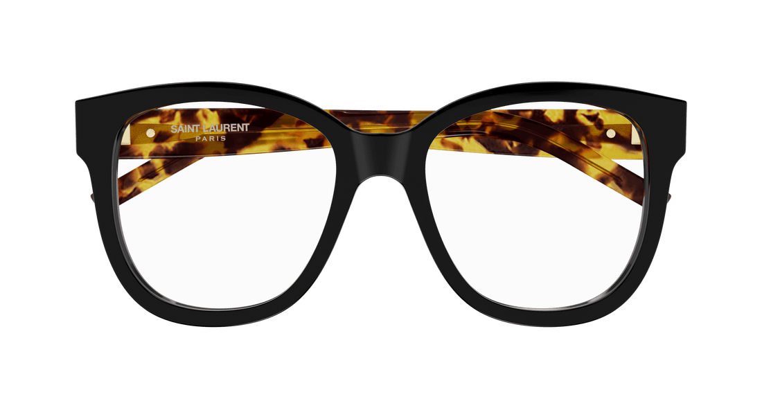 Óculos graduados saint laurent sl m97 008 negro square femenino tamanho 54mm - Vista de detalhe