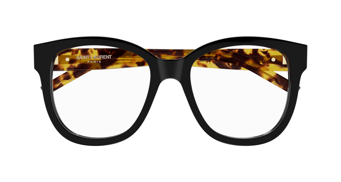 Óculos graduados saint laurent sl m97 008 negro square femenino tamanho 54mm - Vista de detalhe