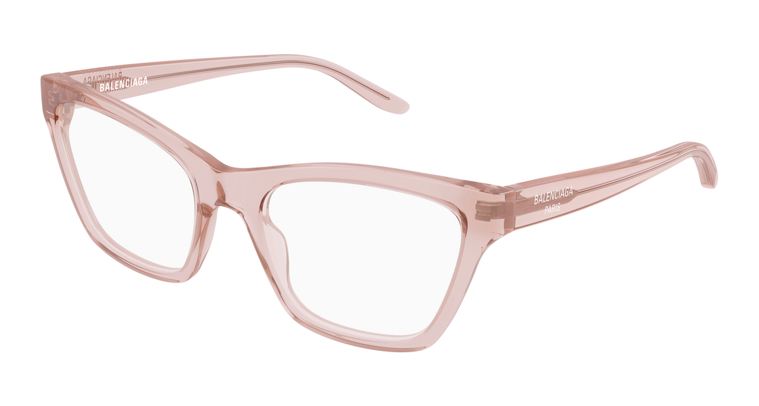 Gafas graduadas balenciaga bb0440o 007 rosa cat eye femenino talla 56mm - Vista principal