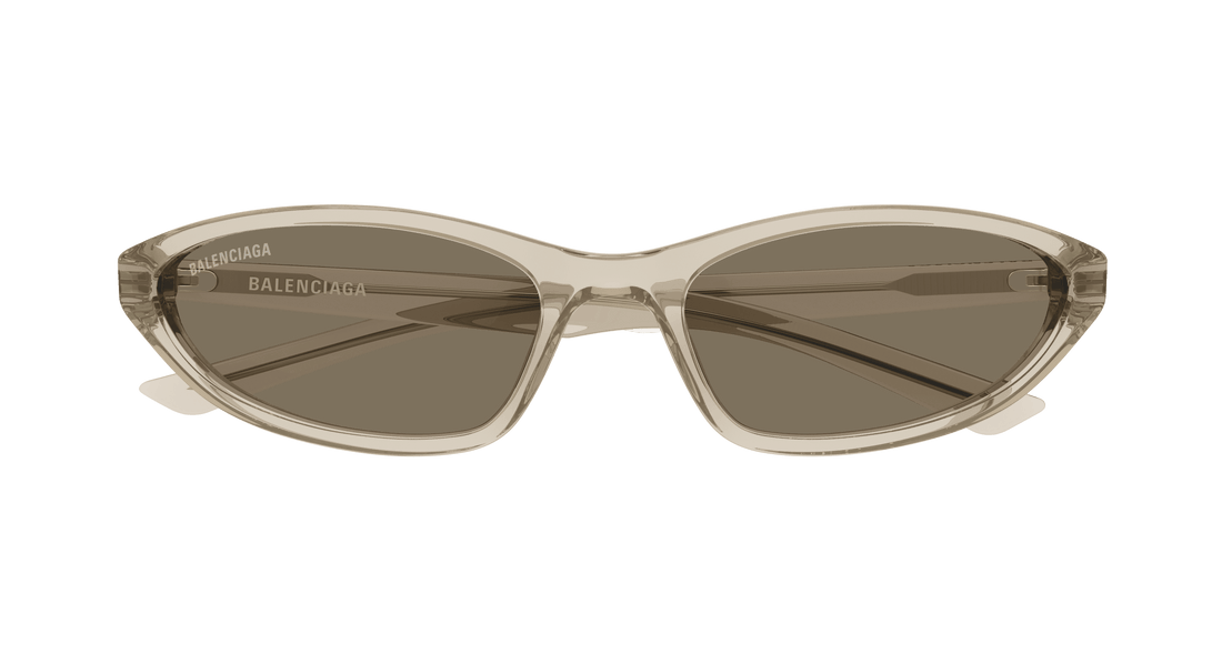 Sunglasses balenciaga bb0402s 004 beige round femenino size 59mm - Detailed view