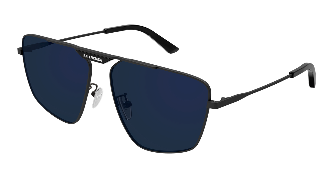 Sunglasses balenciaga bb0246sa 005 gris pilot/navigator masculino size 61mm - Main view