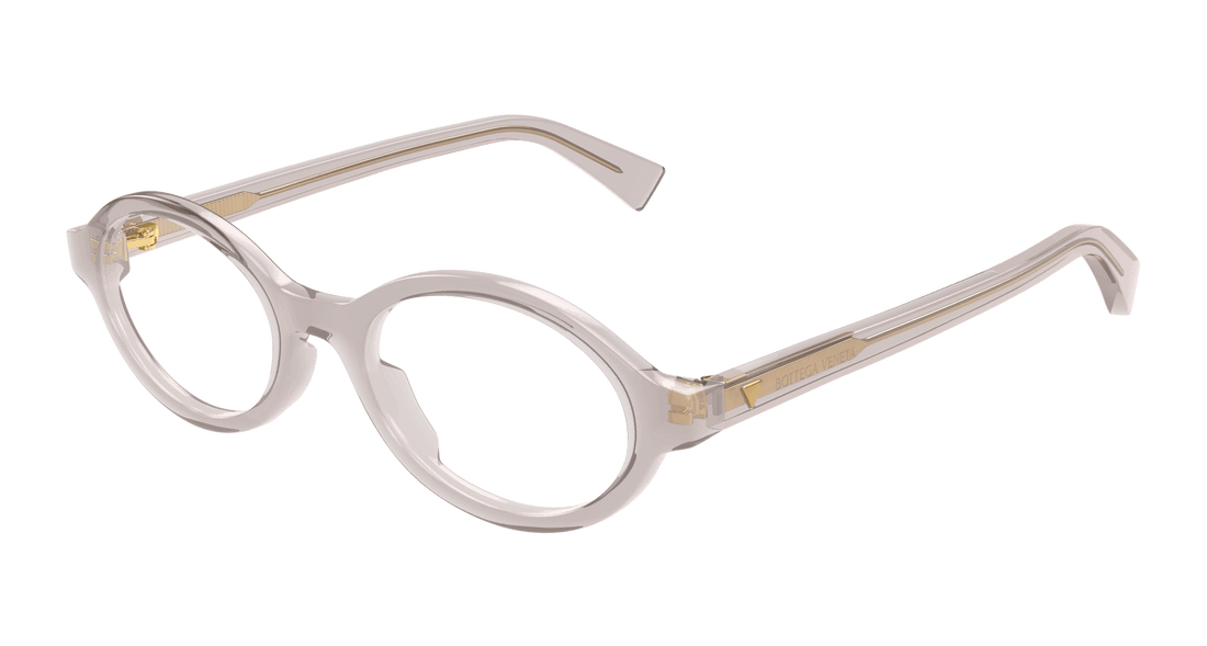 Gafas graduadas bottega veneta bv1367o 004 gris round femenino talla 50mm - Vista principal