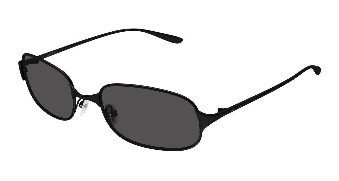 Óculos de sol alexander mcqueen am0588s 001 negro round/oval/panthos masculino tamanho 55mm - Vista principal