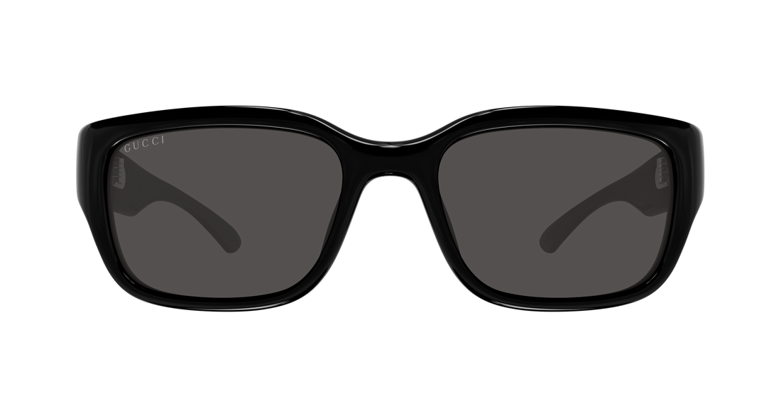 Solglasögon gucci gg2241sk 001 negro rectangular / squared masculino storlek 56mm - Detaljvy