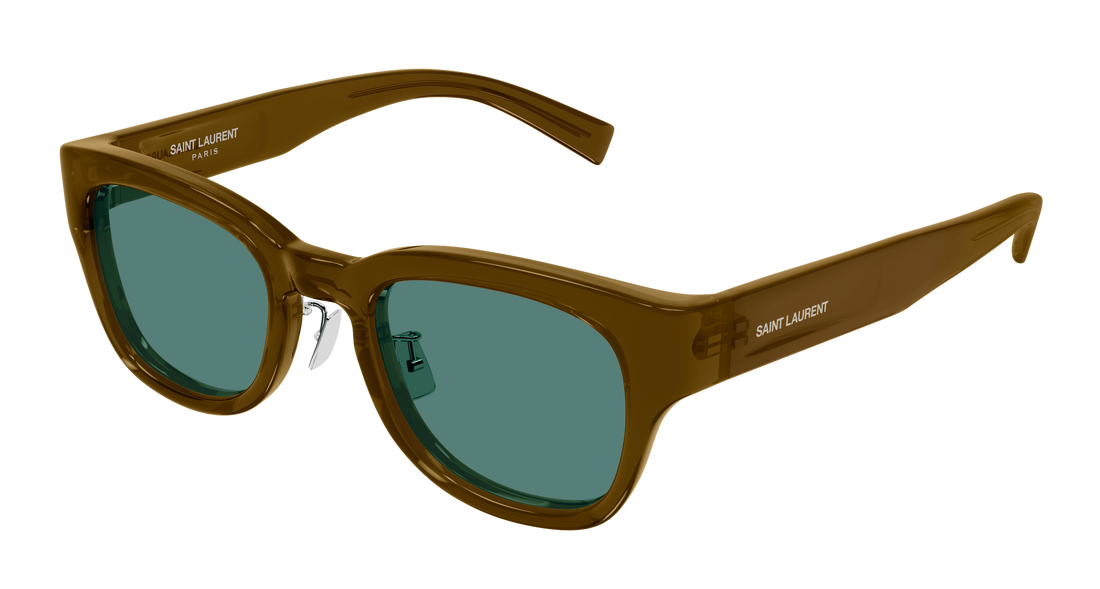 Óculos de sol saint laurent sl 957/j 003 marron rectangular / squared femenino tamanho 50mm - Vista principal