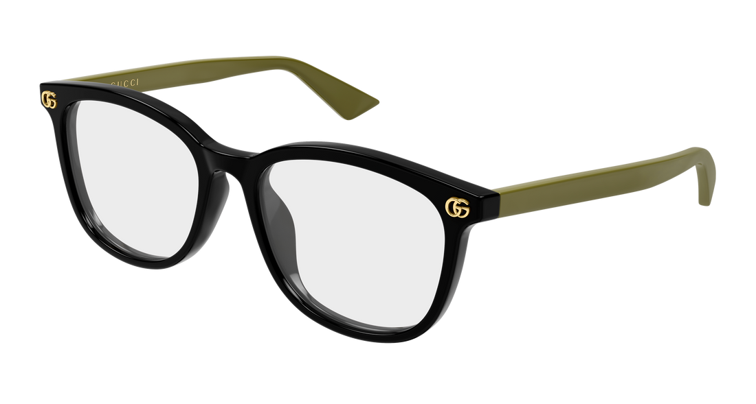 Lunettes de vue gucci gg2265oa 003 negro round/oval/panthos femenino taille 53mm - Vue principale