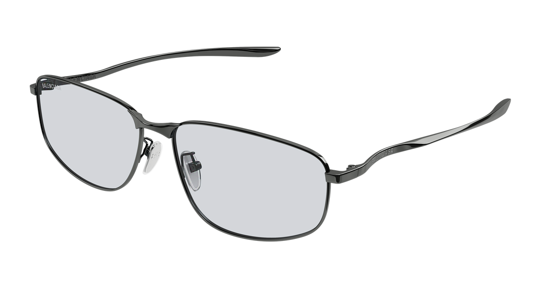 Sunglasses balenciaga bb0494sa 004 plateado rectangular / squared masculino size 61mm - Main view