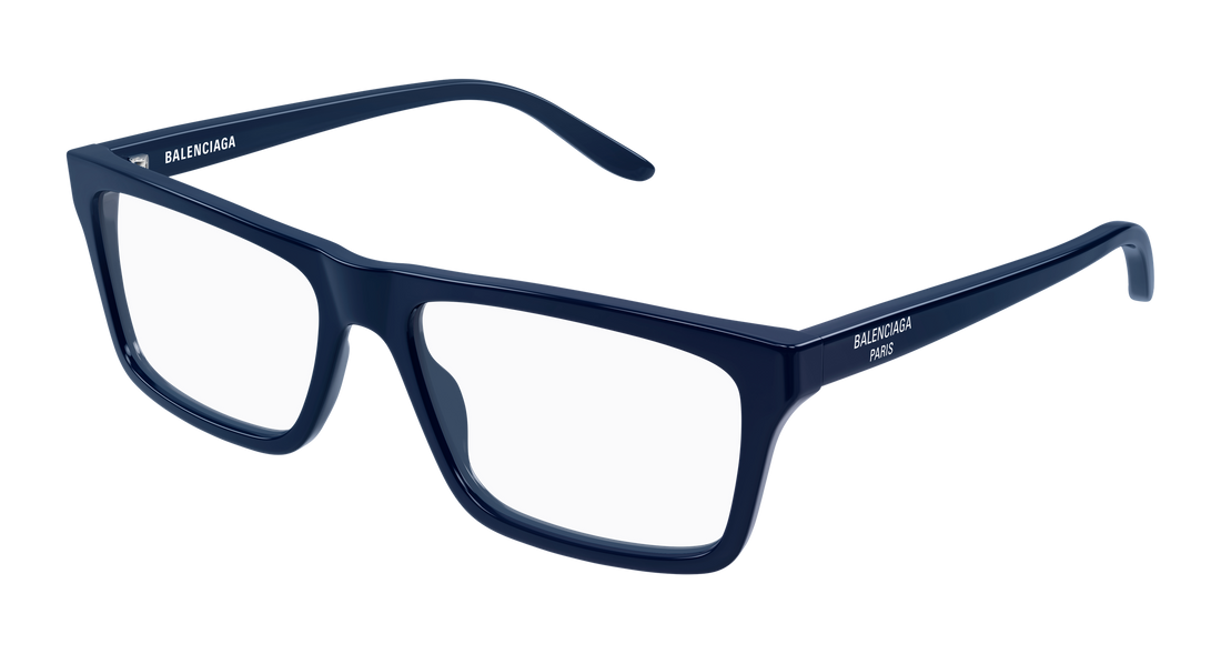 Dioptrijske naočale balenciaga bb0499o 006 azul rectangular / squared masculino veličina 57mm - Glavni prikaz