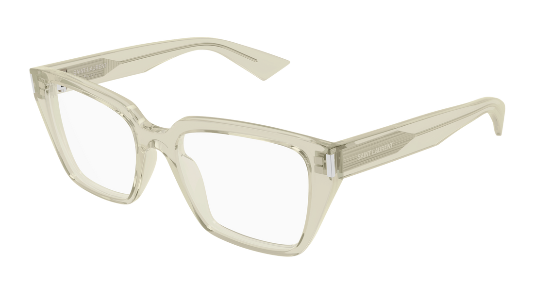 Óculos graduados saint laurent sl 930 004 verde cat eye femenino tamanho 54mm - Vista principal