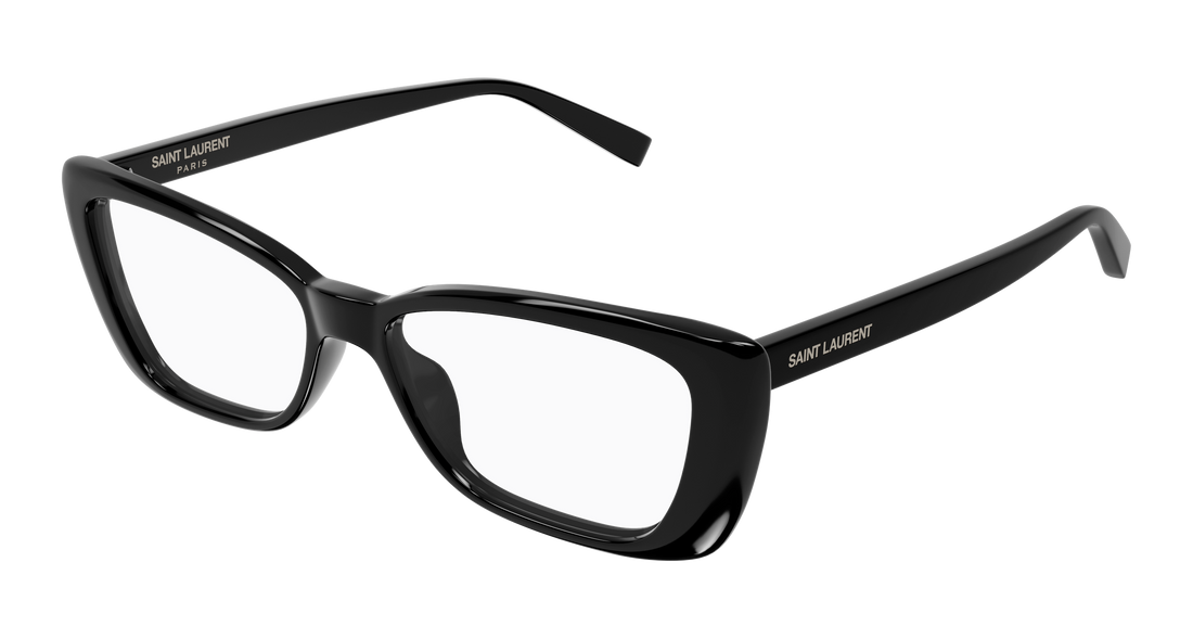 Prescription glasses saint laurent sl 943 opt 001 negro rectangular / squared femenino size 54mm - Main view