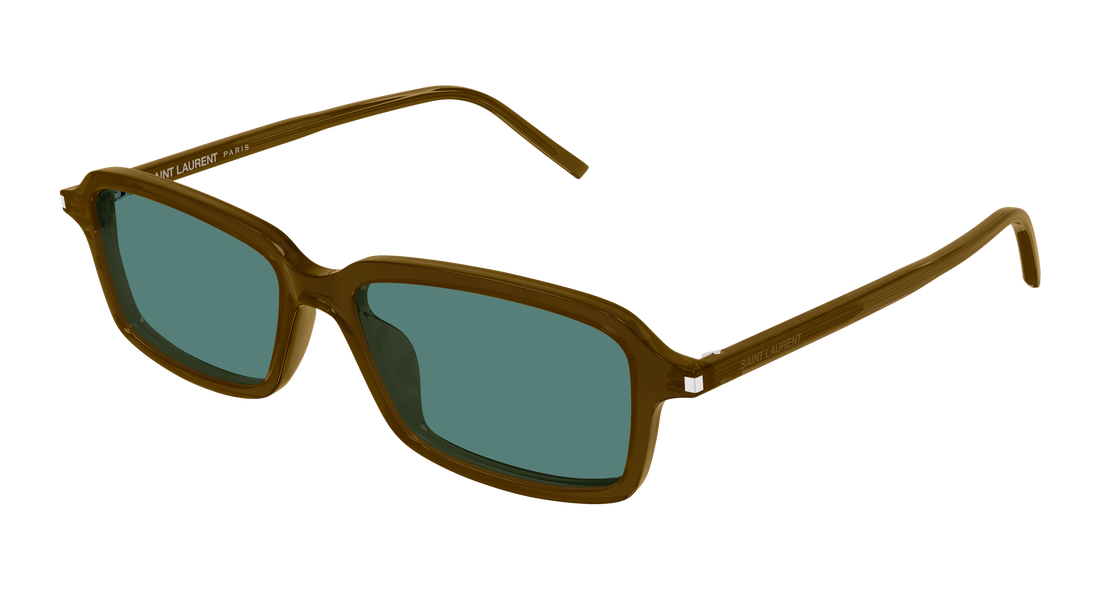 Occhiali da sole saint laurent sl 938 003 marron rectangular / squared masculino taglia 53mm - Vista principale
