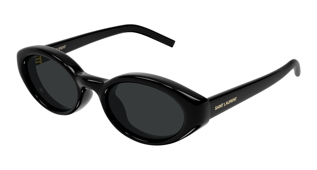 Occhiali da sole saint laurent sl 567 plump 001 negro cat eye femenino taglia 51mm - Vista principale