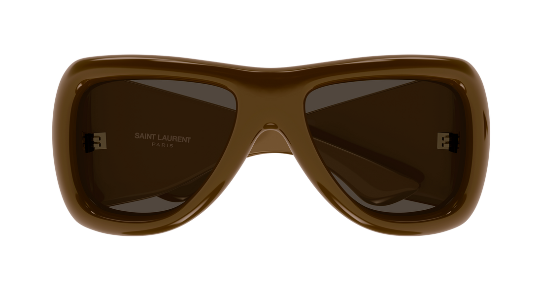 Gafas de sol saint laurent sl 902 howl 006 marron pilot/navigator unisex talla 63mm - Vista de detalle