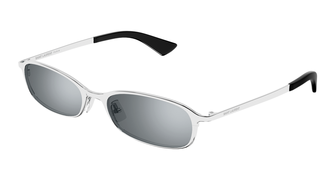 Óculos de sol saint laurent sl 934 mia 002 plateado round/oval/panthos femenino tamanho 52mm - Vista principal