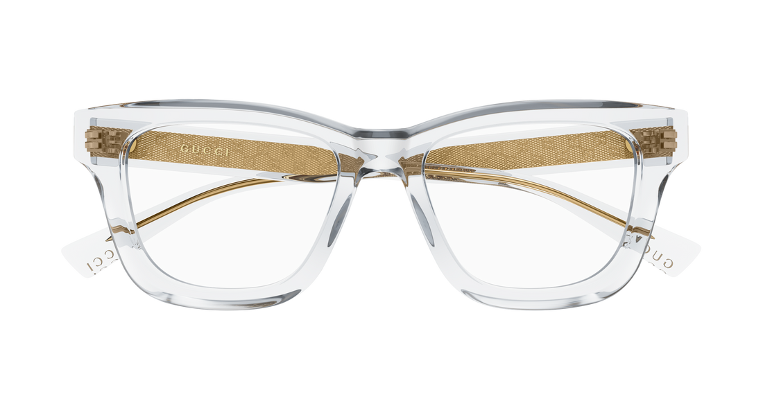Occhiali da vista gucci gg2066o 004 transparente cat eye femenino taglia 49mm - Vista dettagliata