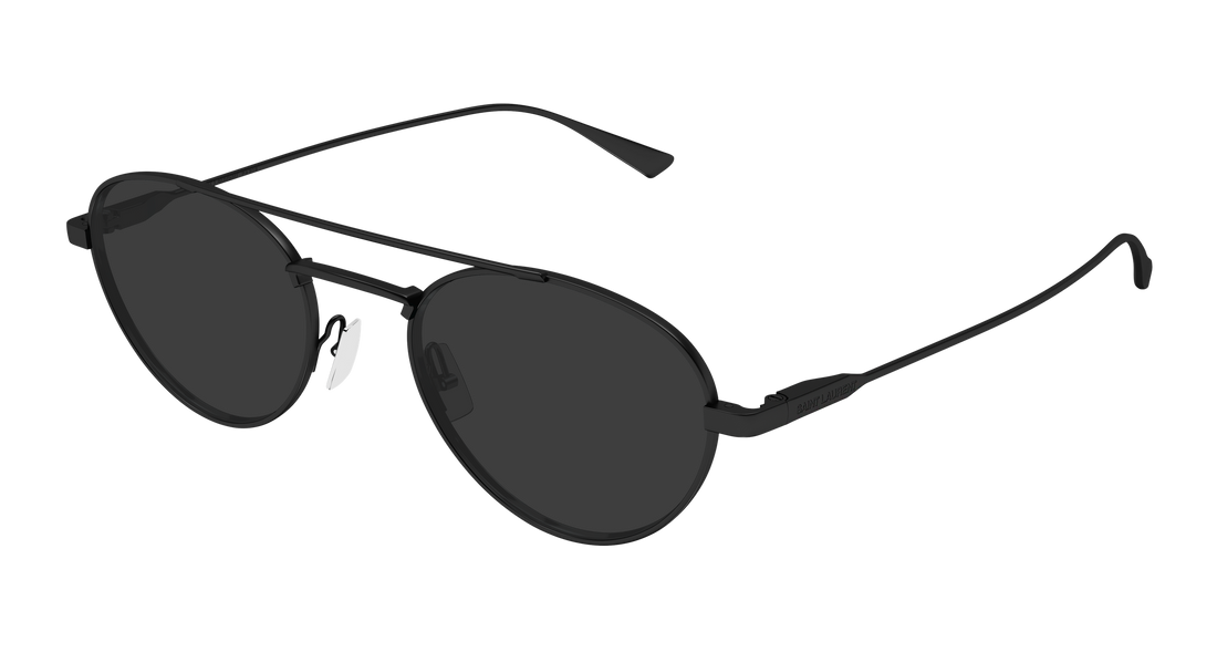 Óculos de sol saint laurent sl 97 001 negro round/oval/panthos femenino tamanho 51mm - Vista principal