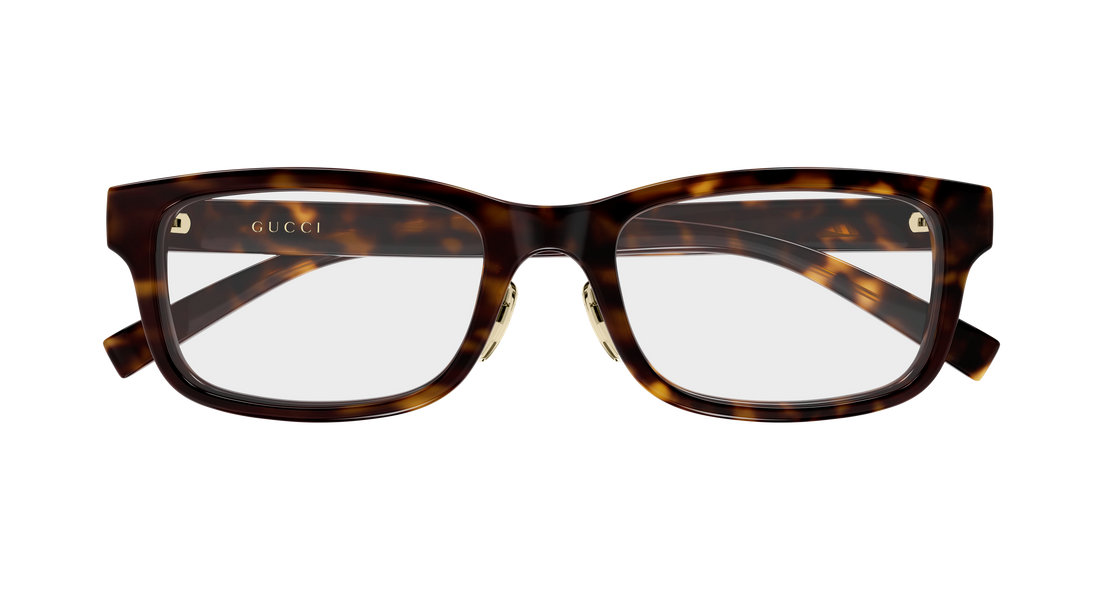 Occhiali da vista gucci gg2143oj 002 havana rectangular / squared masculino taglia 54mm - Vista dettagliata