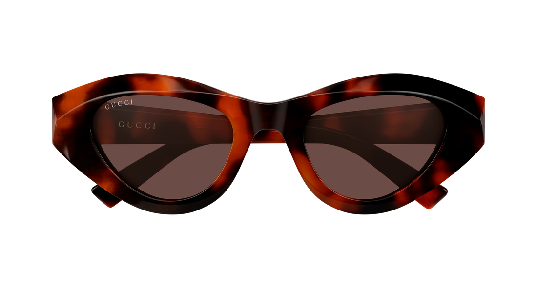 Óculos de sol gucci gg2201s 002 havana geometrical/directional femenino tamanho 50mm - Vista de detalhe
