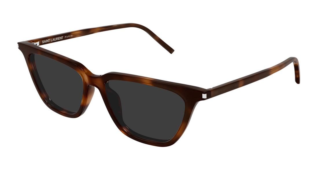 Óculos de sol saint laurent sl 889 sulpice thin 003 havana cat eye femenino tamanho 53mm - Vista principal