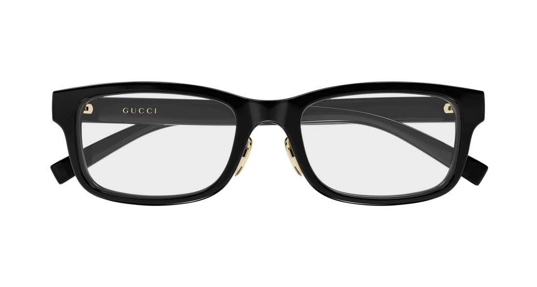 Brillen gucci gg2143oj 001 negro rectangular / squared masculino größe 54mm - Detailansicht