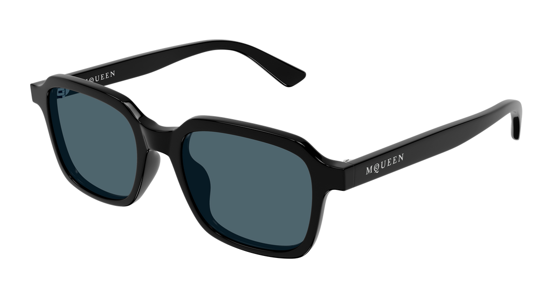 Occhiali da sole alexander mcqueen am0571s 003 negro rectangular / squared unisex taglia 50mm - Vista principale