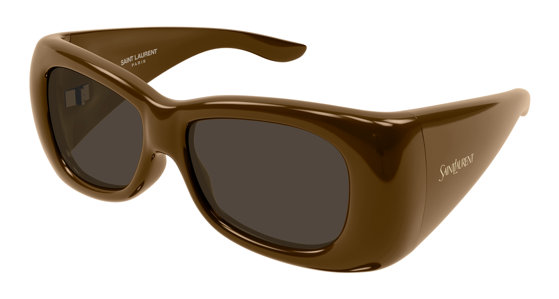 Sonnenbrillen saint laurent sl 901 howl 006 marron rectangular / squared unisex größe 61mm - Hauptansicht