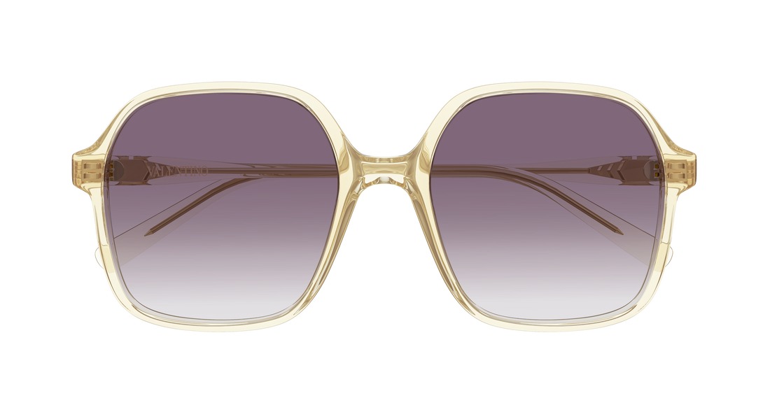 Solglasögon valentino vg0018s 007 naranja rectangular / squared femenino storlek 56mm - Detaljvy
