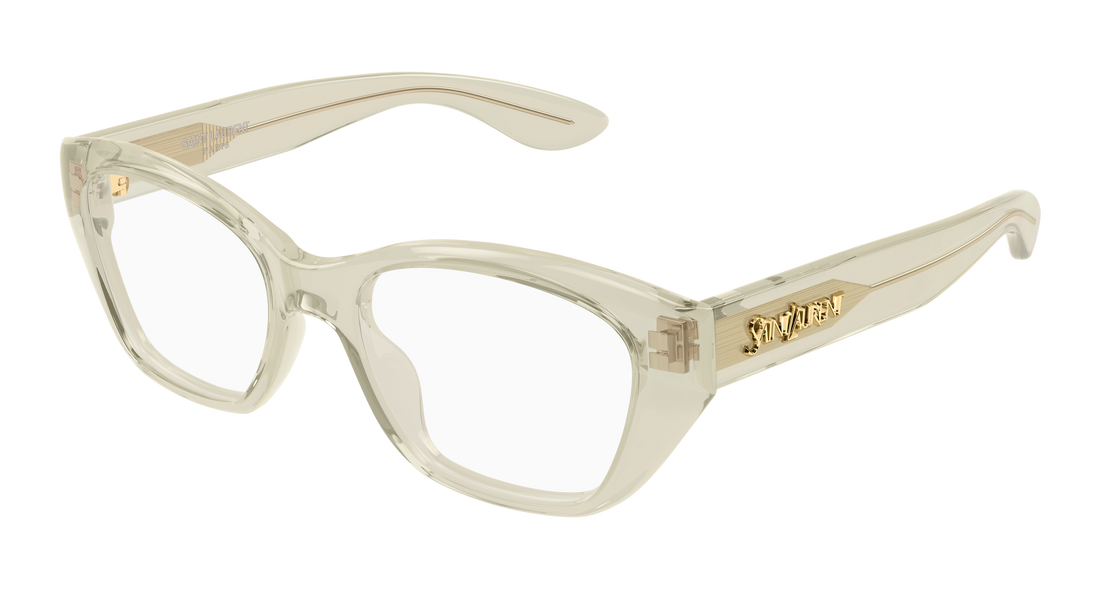 Óculos graduados saint laurent sl 924 004 verde cat eye femenino tamanho 52mm - Vista principal
