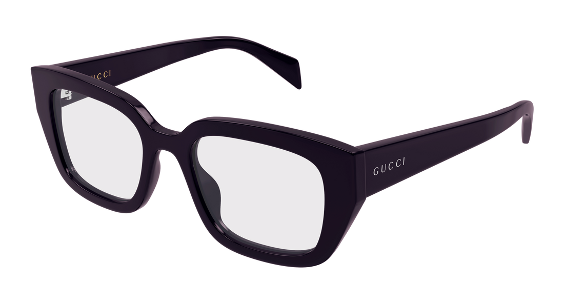 Occhiali da vista gucci gg2021o 004 violeta cat eye femenino taglia 50mm - Vista principale