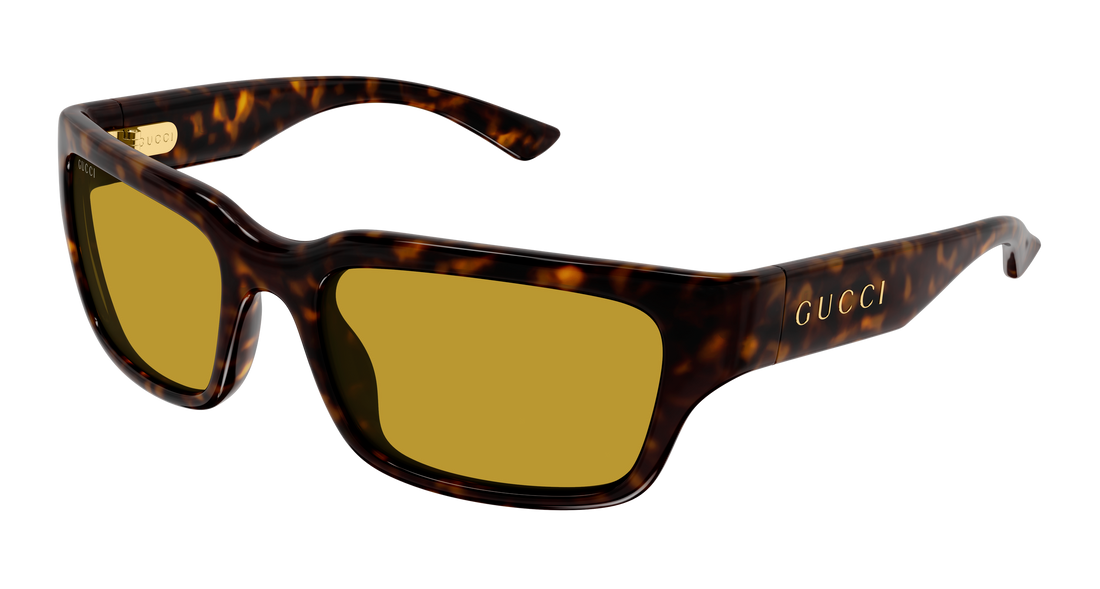 Solbriller gucci gg2240s 006 havana rectangular / squared masculino størrelse 58mm - Hovedvisning