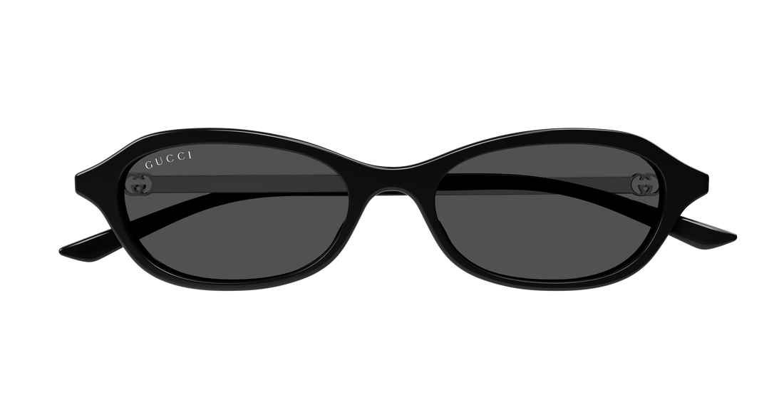 Lunettes de soleil gucci gg2212s 002 negro round/oval/panthos femenino taille 52mm - Vue détaillée