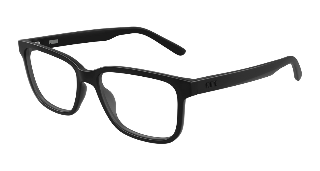 Gafas graduadas puma pu0530o 001 negro rectangular / squared masculino talla 55mm - Vista principal