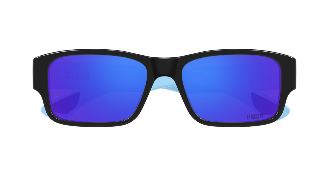 Gafas de sol puma pu0521sa 002 negro rectangular / squared masculino talla 57mm - Vista de detalle