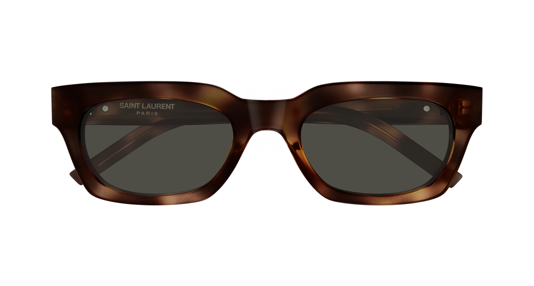 Óculos de sol saint laurent sl m175 003 havana rectangular / squared femenino tamanho 52mm - Vista de detalhe