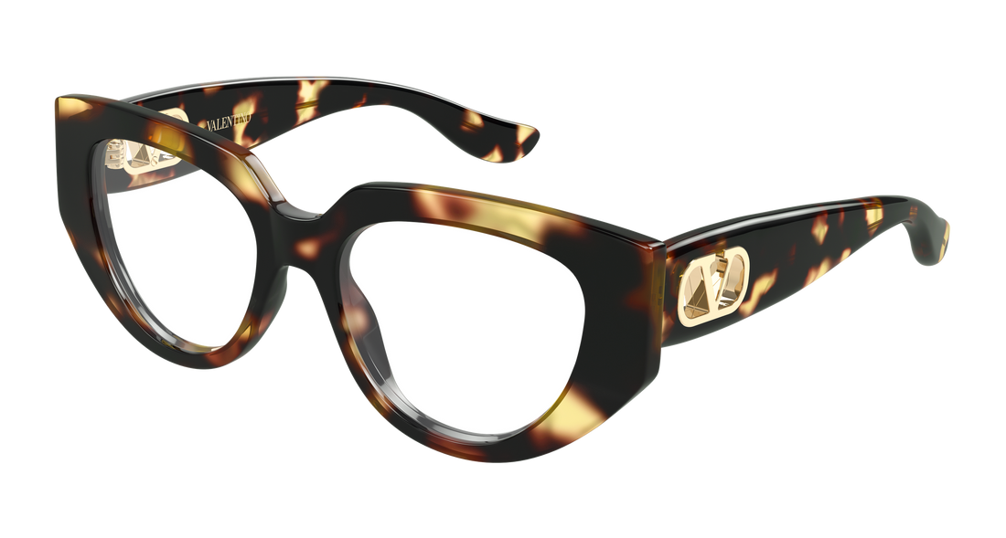 Brillen valentino vg0004o 002 havana cat eye femenino größe 52mm - Hauptansicht