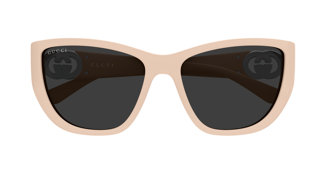 Lunettes de soleil gucci gg2122s 004 rosa cat eye femenino taille 56mm - Vue détaillée