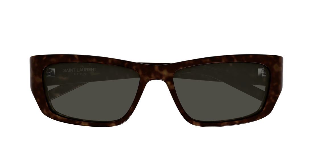 Óculos de sol saint laurent sl m182/f jazz 002 havana rectangular / squared femenino tamanho 54mm - Vista de detalhe