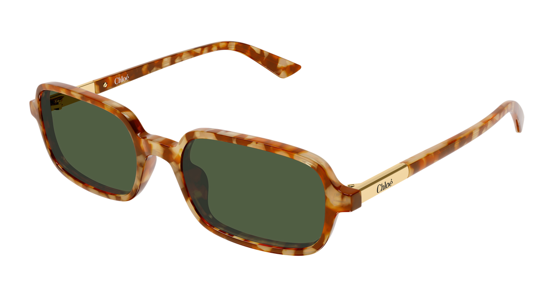Occhiali da sole chloé ch0363s 003 havana rectangular / squared femenino taglia 53mm - Vista principale