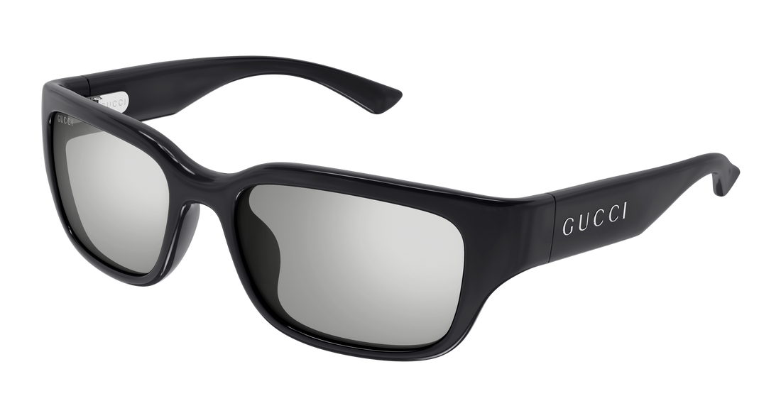 Solglasögon gucci gg2241sk 004 gris rectangular / squared masculino storlek 56mm - Huvudvy