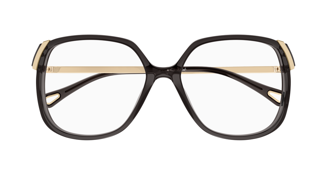 Lunettes de vue chloé ch0287o 006 gris rectangular / squared femenino taille 54mm - Vue détaillée