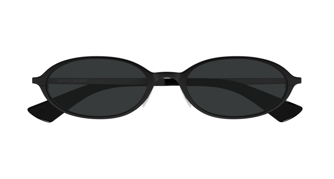 Óculos de sol saint laurent sl 935 001 negro round/oval/panthos femenino tamanho 52mm - Vista de detalhe