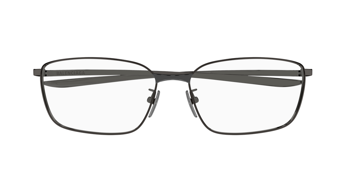 Gafas graduadas balenciaga bb0497oa 003 gris rectangular / squared masculino talla 60mm - Vista de detalle