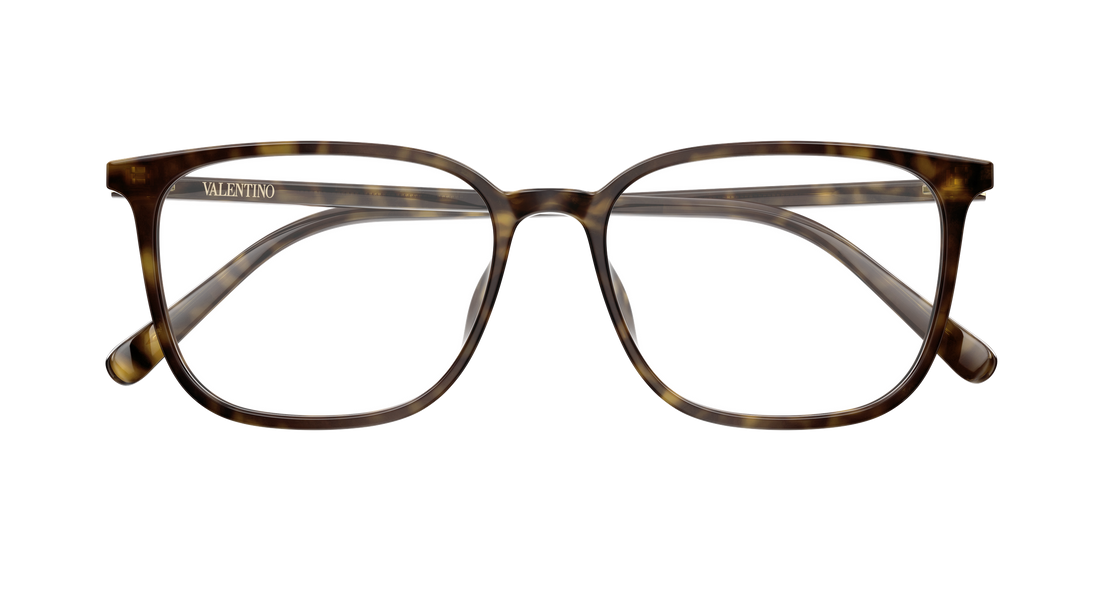 Brillen valentino vg0040oa 002 havana rectangular / squared femenino größe 54mm - Detailansicht