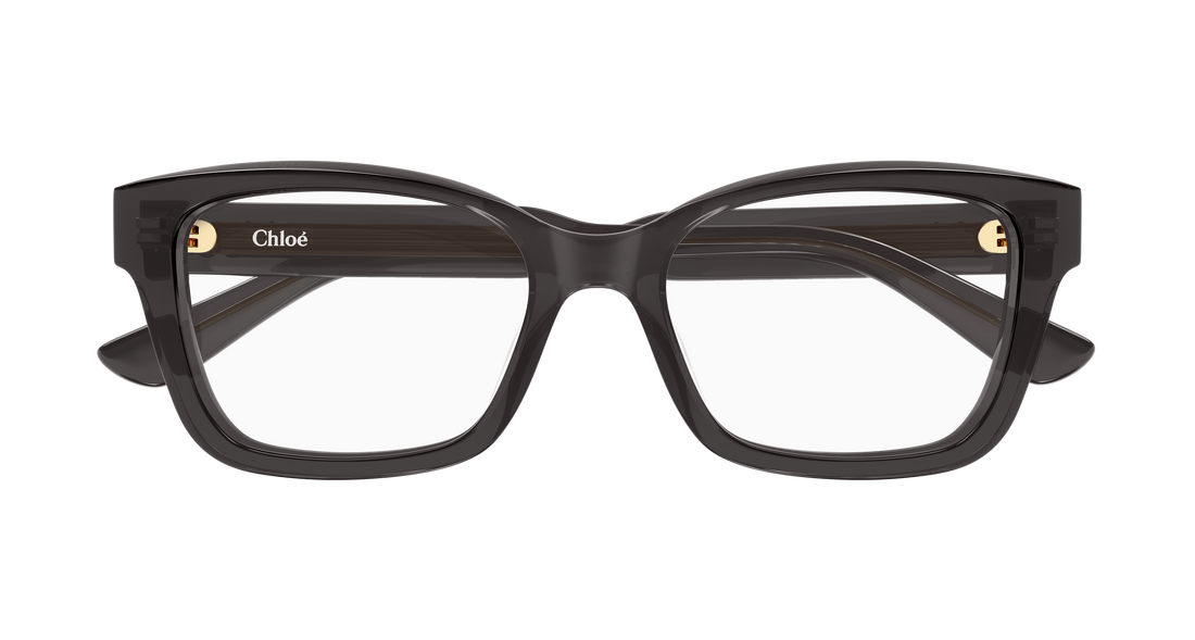 Brillen chloé ch0380o 001 gris cat eye femenino größe 51mm - Detailansicht