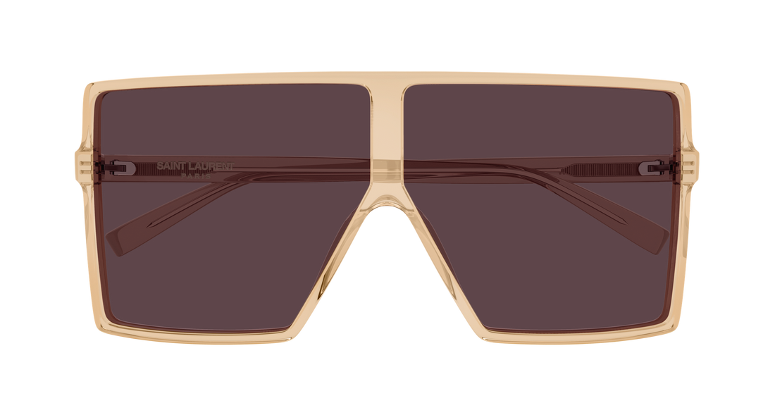 Gafas de sol saint laurent sl 909 betty s 004 amarillo rectangular / squared femenino talla 68mm - Vista de detalle