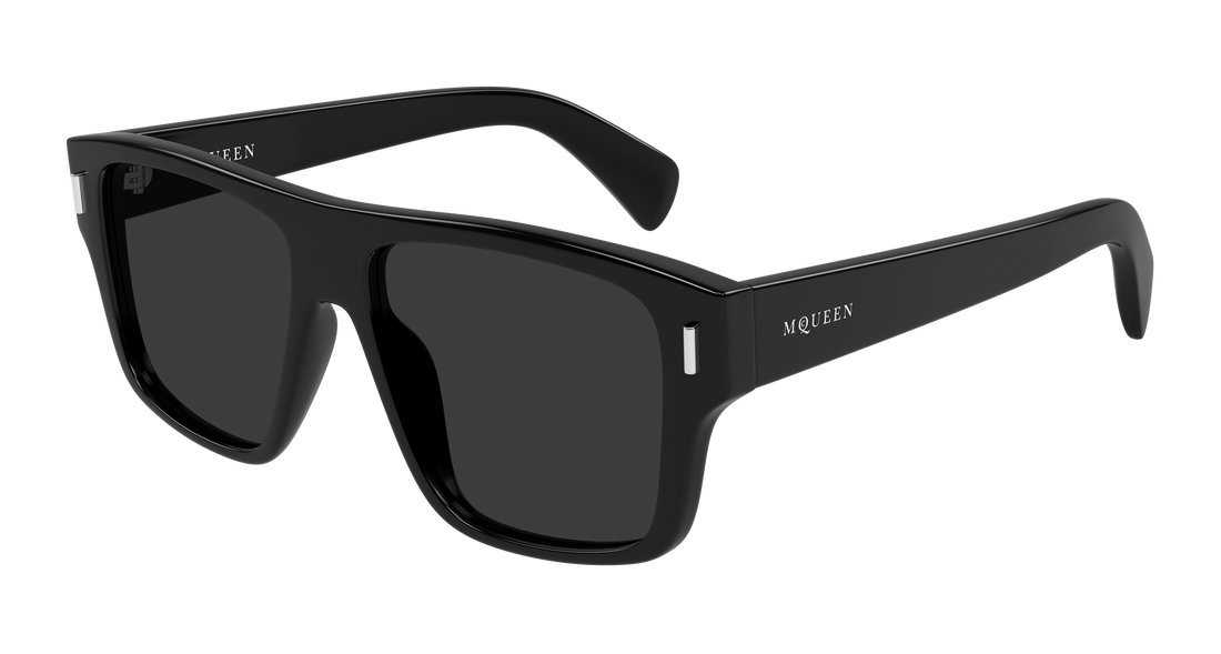 Sonnenbrillen alexander mcqueen am0550s 001 negro rectangular / squared masculino größe 55mm - Hauptansicht