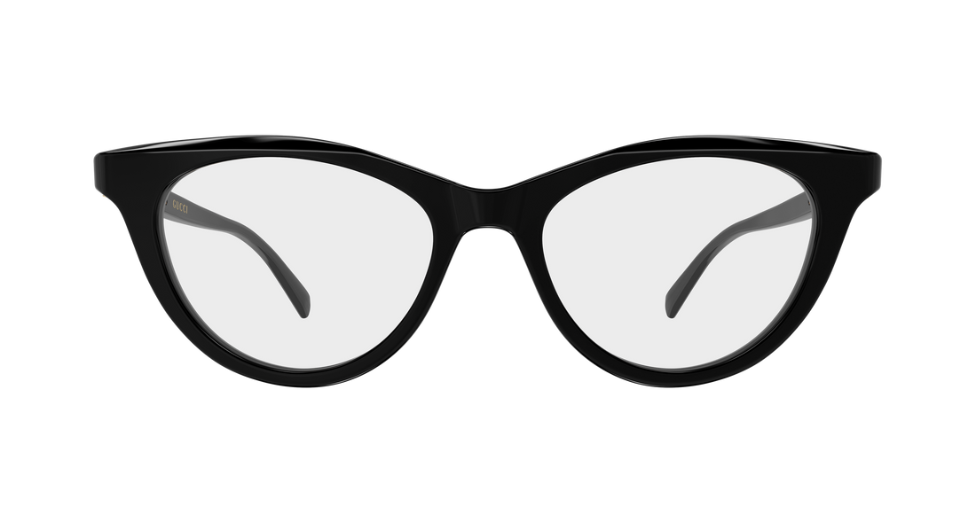 Occhiali da vista gucci gg2034o 005 negro cat eye femenino taglia 50mm - Vista dettagliata