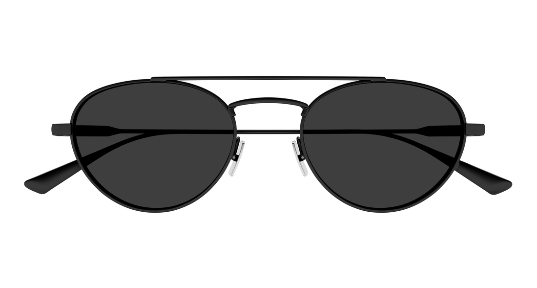 Óculos de sol saint laurent sl 97 001 negro round/oval/panthos femenino tamanho 51mm - Vista de detalhe