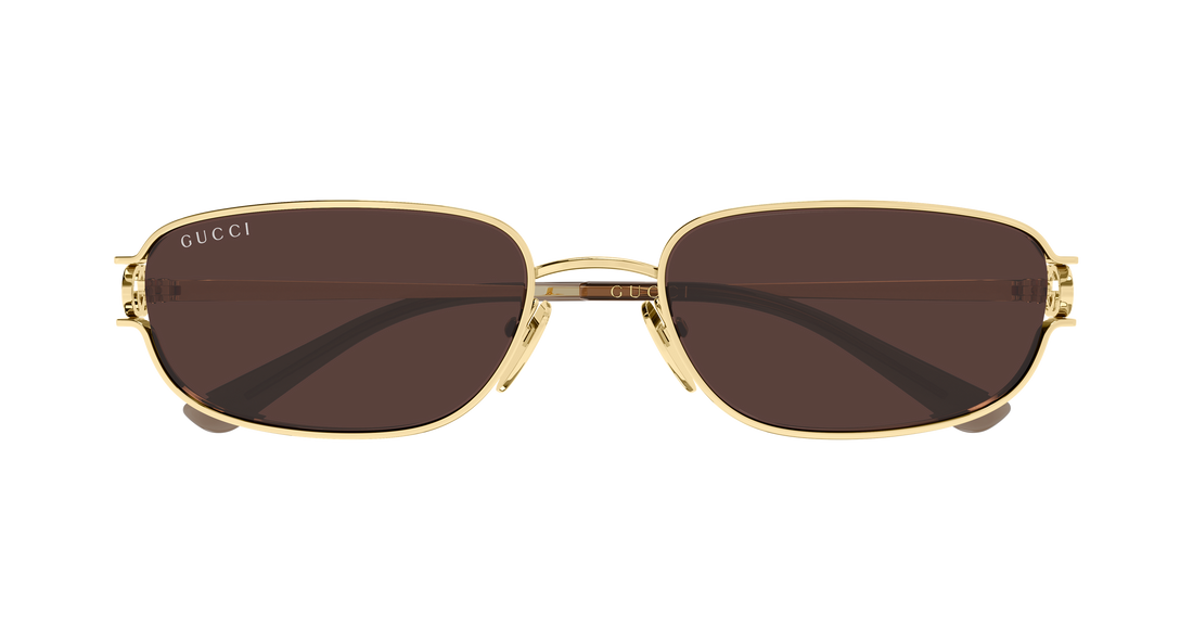 Solbriller gucci gg2232s 002 dorado rectangular / squared femenino størrelse 57mm - Detaljeret visning