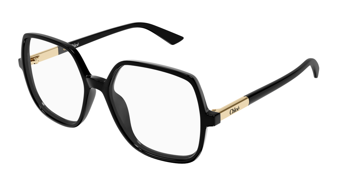 Lunettes de vue chloé ch0368o 001 negro geometrical/directional femenino taille 54mm - Vue principale